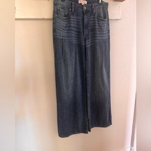 Lucky Brand Wide Leg Palazzo Jeans | High Rise |Boho 70s Style | NWOT